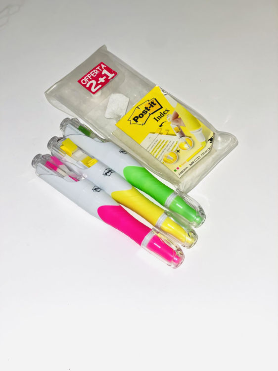 Picture of 2259-RESEALABLE CASE OF 3 POST-IT® INDEX HIGHLIGHTERS